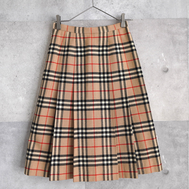 80's〜90's｜Nova Check Middle Length Skirt - NEWSED