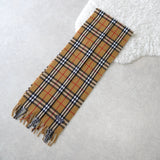 80's〜90's｜Nova Check Wool Muffler｜Made in England - NEWSED