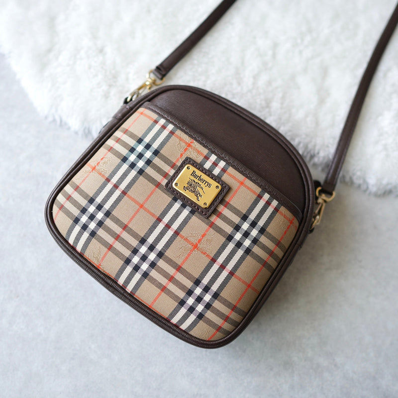 80's〜90's｜Nova checked mini shoulder bag - NEWSED