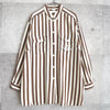 80's｜Embroidered Stripe Shirt
