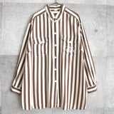 80's｜Embroidered Stripe Shirt - NEWSED