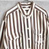 80's｜Embroidered Stripe Shirt