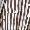 80's｜Embroidered Stripe Shirt