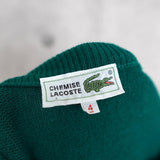80's｜Logo Patch Argyle Pattern Sweater - NEWSED