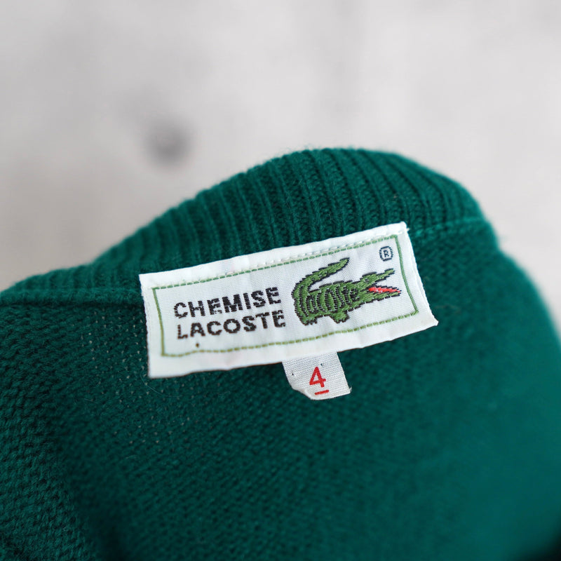 80's｜Logo Patch Argyle Pattern Sweater - NEWSED