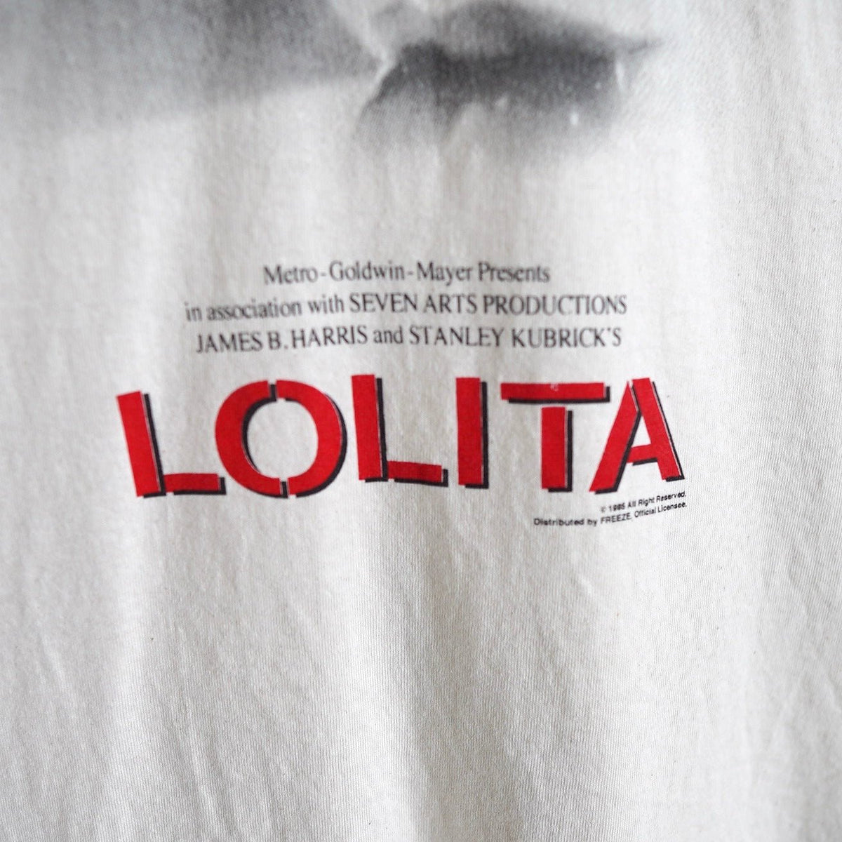 LOLITA 映画　ビンテージTシャツ S レア】映画 Lolita ロリータ Tシャツ MARGAUX - メルカリ