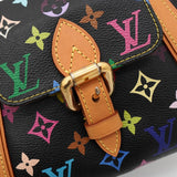 ルイ ヴィトン モノグラムマルチカラー プリシラ ノワール  ハンドバッグ ブラック M40097