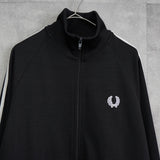 フレッドペリー ヴィンテージ バックビジューロゴ トラックジャケット ブラック