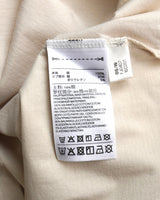 ワイスリー ロゴ 長袖Tシャツ ロンT アイボリー XS メンズ レディース