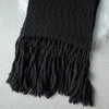サンローラン パリ ニット フリンジ ロングマフラー