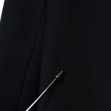 ジルサンダー チェスターコート ウールコート ブラック レディース