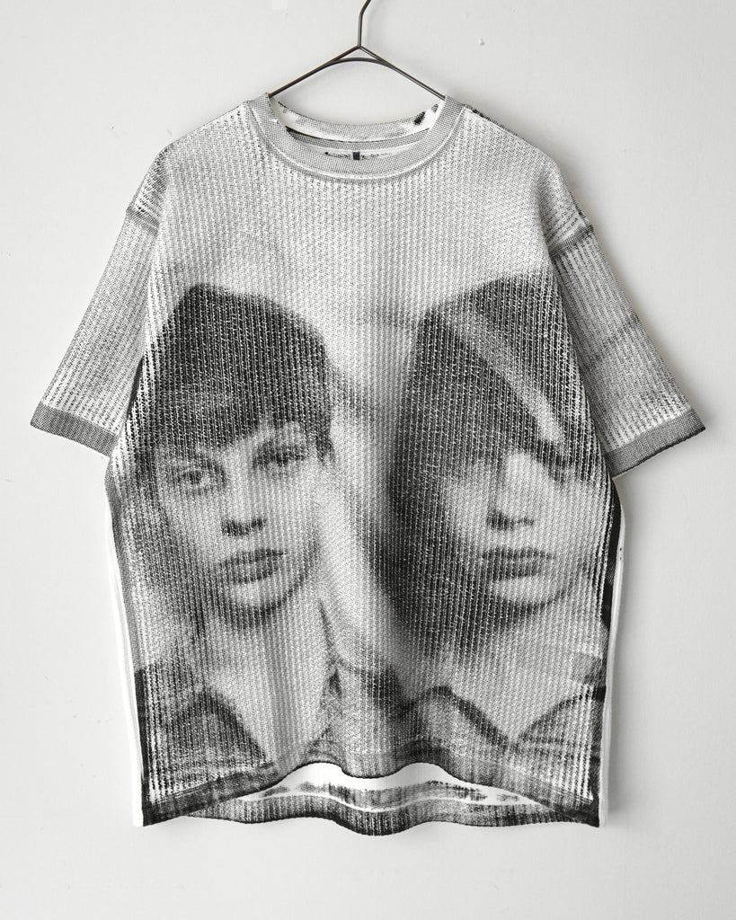Twin face アーダーエラー ツインフェイス Tシャツ グレー L メンズ レディース