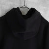 バレンシアガ TO MY LOVE HOODIE オーバーサイズ CD装飾 ダメージ加工 パーカー フーディー ブラック