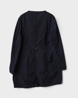 ANTHEMIS GIUBBOTTO ANTHEMIS JACKET モンクレール ナイロン ミドルコート ネイビー M レディース