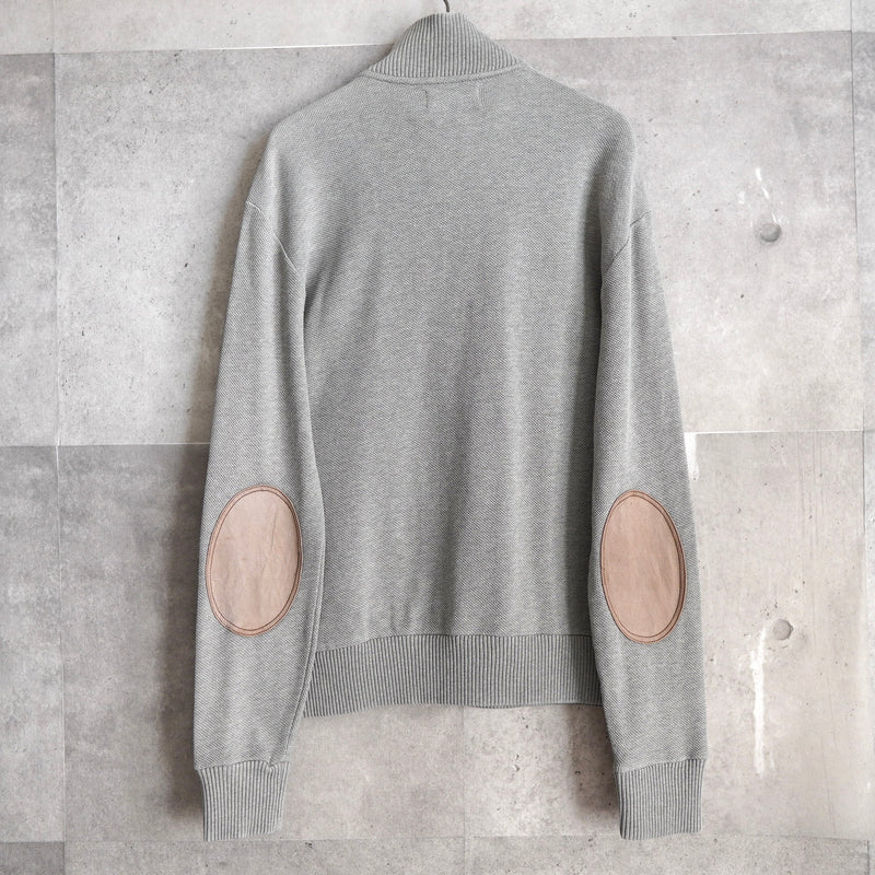 Logo Embroidery Half-zip Sweater