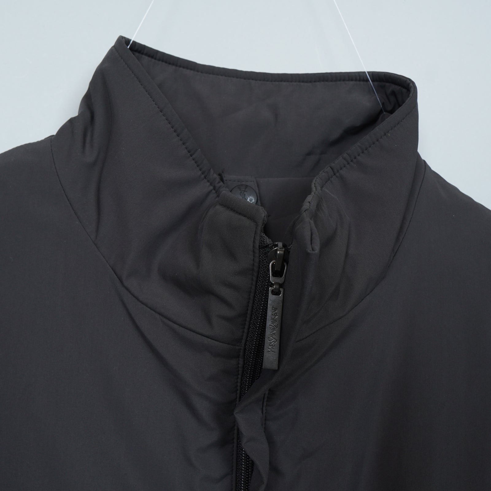 イヴ サンローラン ヴィンテージ YSLロゴ ナイロンジャケット ブルゾン