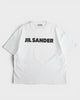 ジルサンダー ロゴ Tシャツ ホワイト メンズ
