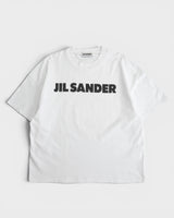 ジルサンダー ロゴ Tシャツ ホワイト メンズ