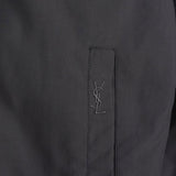 イヴ サンローラン ヴィンテージ YSLロゴ 中綿ジャケット 中綿ブルゾン グレー
