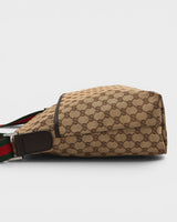 グッチ シェリーライン GGキャンバス ショルダーバッグ 189751 ベージュ メンズ レディース