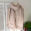 アクネ ストゥディオズ ウール ストール マフラー ピンクベージュ