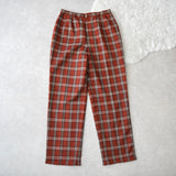 Check Pattern Trousers