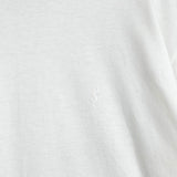 イヴ サンローラン ヴィンテージ YSLロゴ Tシャツ ホワイト