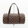 ルイ ヴィトン ダミエ パピヨン26 ドラムバッグ ハンドバッグ ブラウン N51304
