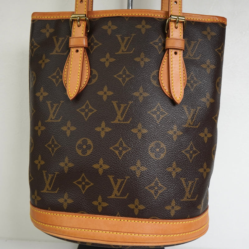 ルイ ヴィトン モノグラム バケットPM ブラウン M42238