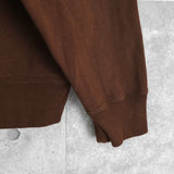 アベイシングエイプ (B)APE SOUNDS LOGO ZIP HOODIE プリント パーカー ブラウン