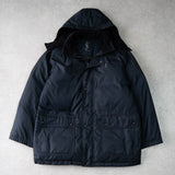 イヴサンローラン ヴィンテージ YSLロゴ ダウンジャケット ネイビー メンズ