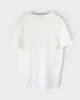 メゾン キツネ 筆記体ロゴ Tシャツ ホワイト M メンズ レディース