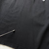 Fred Perry 徽标刺绣短袖 Polo 衫 黑色