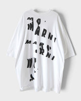 マルニ オーバーサイズ Tシャツ ホワイト サイズ48 メンズ レディース