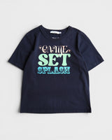 メゾン キツネ プリント Tシャツ ブラック XS レディース