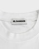 ジルサンダー ロゴ Tシャツ ホワイト メンズ