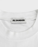 ジルサンダー ロゴ Tシャツ ホワイト メンズ