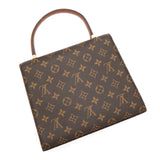 ルイ ヴィトン モノグラム マルゼルブ ハンドバッグ 自立型 ブラウン M51379