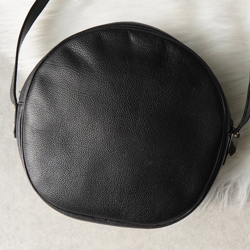 イヴ サンローラン ヴィンテージ YSLロゴ ショルダーバッグ ポシェット ブラック