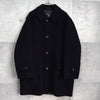バーバリー ヴィンテージ カシミヤ混紡 ウールコート ブラック