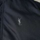 イヴサンローラン ヴィンテージ YSLロゴ ダウンジャケット ネイビー メンズ