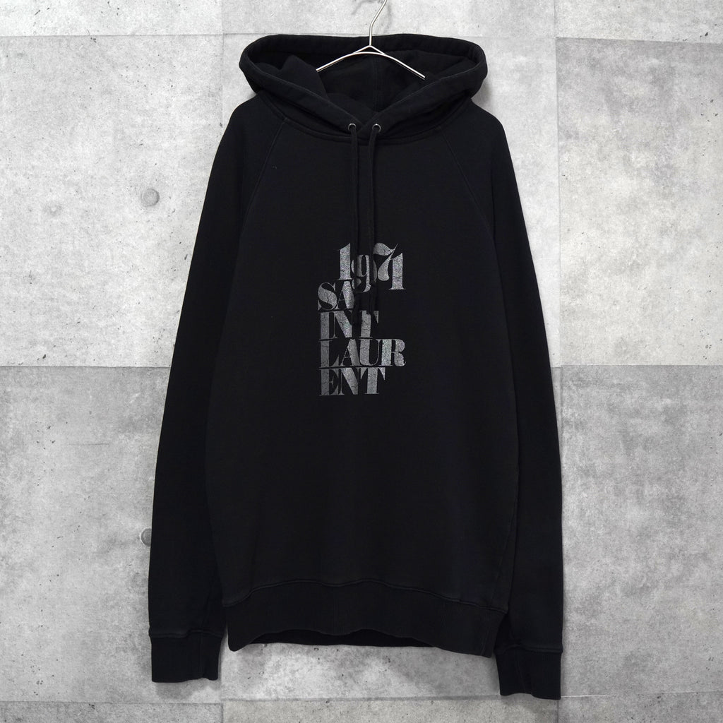 サンローラン パリ 1971 パーカー ブラック