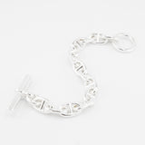 エルメス シェーヌダンクル シルバー925 ブレスレット MM 14コマ 新品仕上げ