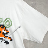 Pixel Oversized T-Shirts ピクセル タイガー Tシャツ
