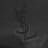 イヴ サンローラン YSLロゴ レザー ショルダーバッグ ブラック