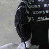 Maison Margiela MM6 网眼全印花日式包，小号，黑色