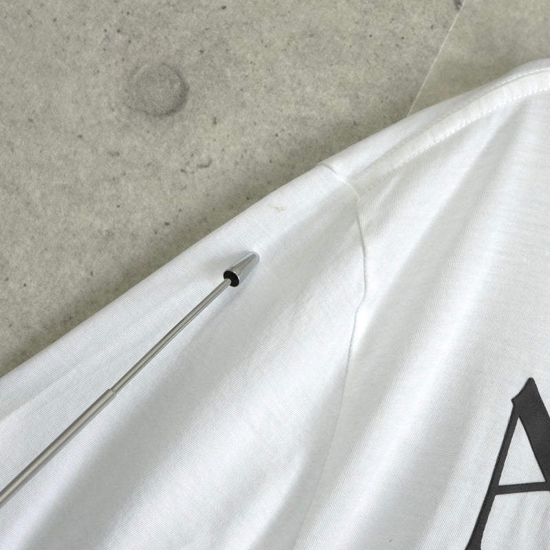 アミリ Arts District Tee ロゴ 両面プリント Tシャツ ホワイト タグ付き未使用品