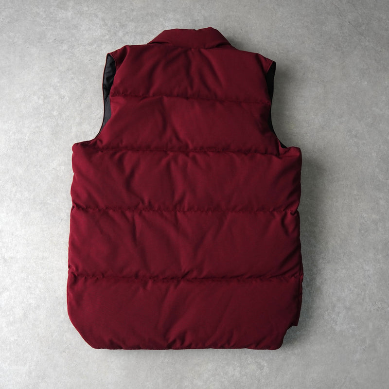 カナダグース ダウンベスト レッド