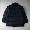 イヴサンローラン ヴィンテージ YSLロゴ ダウンジャケット ネイビー メンズ