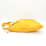 イヴ サンローラン YSLロゴ 巾着型 キャンバス トートバッグ イエロー